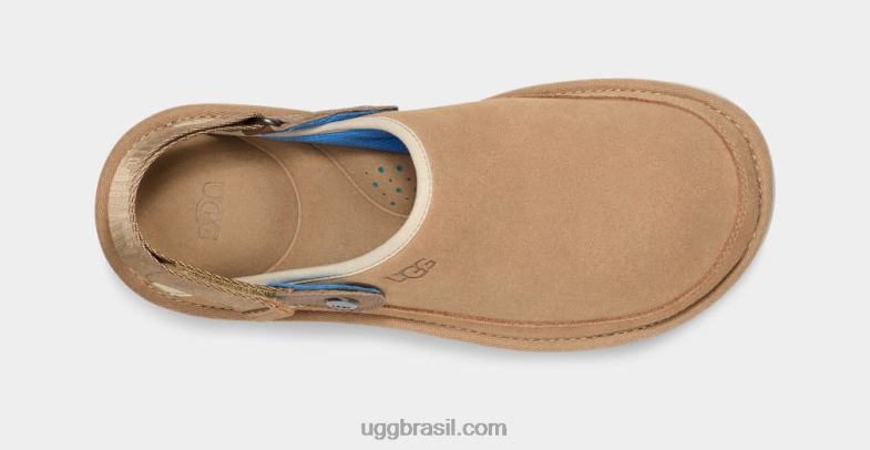 areia/santorin 4VTTD1463 UGG homens tamancos da costa dourada