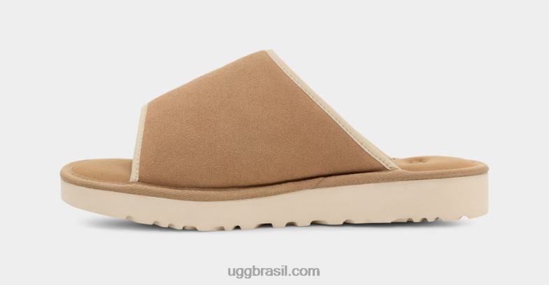 areia/santorin 4VTTD197 UGG homens slide de alça goldencoast