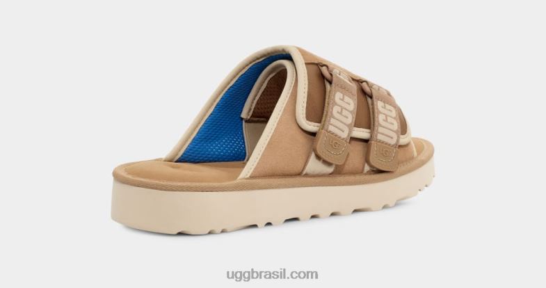 areia/santorin 4VTTD197 UGG homens slide de alça goldencoast