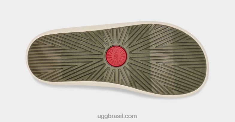 azeitona queimada/taupe 4VTTD1514 UGG homens brookside ii flip canvas