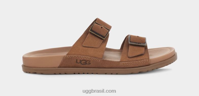 castanha 4VTTD1600 UGG homens corrediça de fivela wainscott