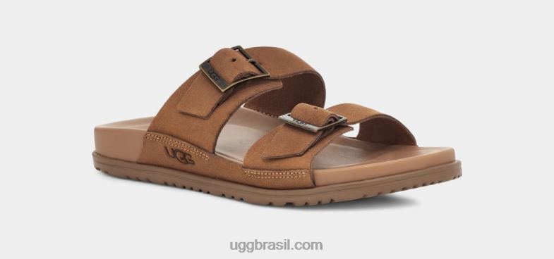 castanha 4VTTD1600 UGG homens corrediça de fivela wainscott