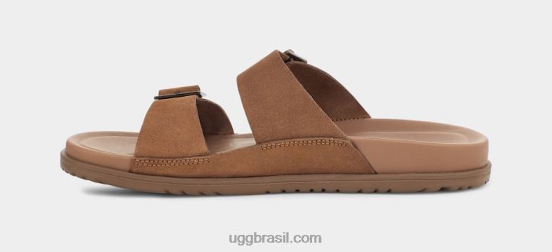 castanha 4VTTD1600 UGG homens corrediça de fivela wainscott