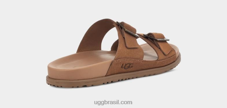 castanha 4VTTD1600 UGG homens corrediça de fivela wainscott