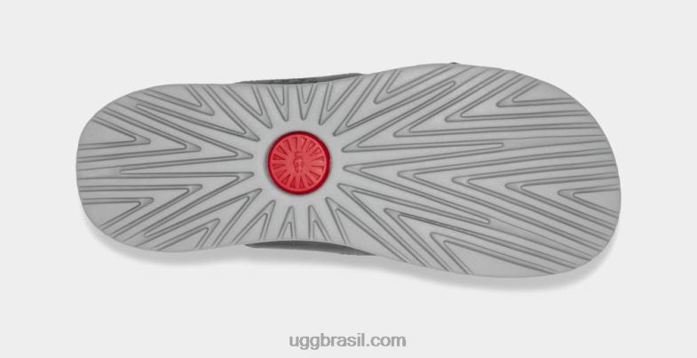 cinza escuro 4VTTD1601 UGG homens corrediça de fivela wainscott