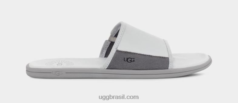 cinza glaciar 4VTTD1658 UGG homens escorrega à beira-mar