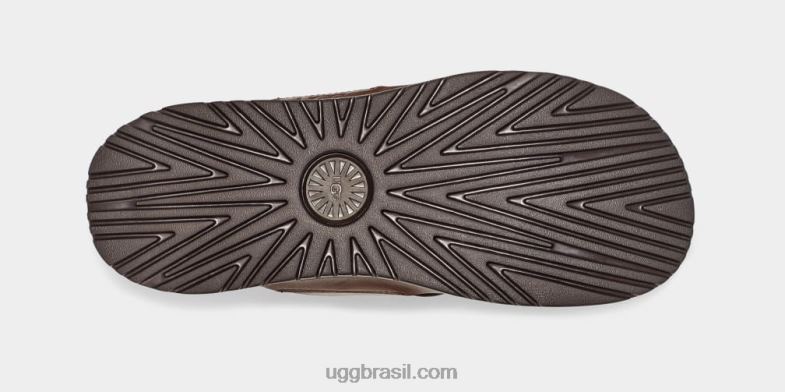couro pardo 4VTTD2301 UGG homens corrediça wainscott