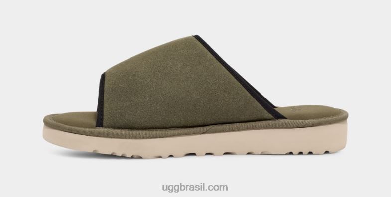 musgo verde 4VTTD1453 UGG homens escorregador da costa dourada