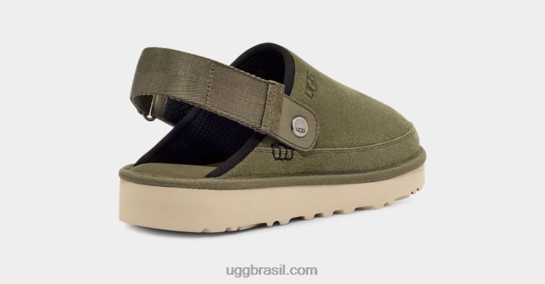 musgo verde 4VTTD1462 UGG homens tamancos da costa dourada