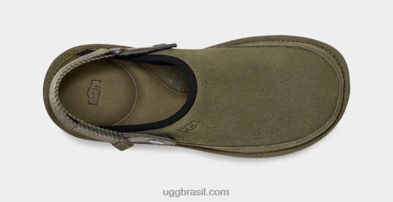 musgo verde 4VTTD1462 UGG homens tamancos da costa dourada