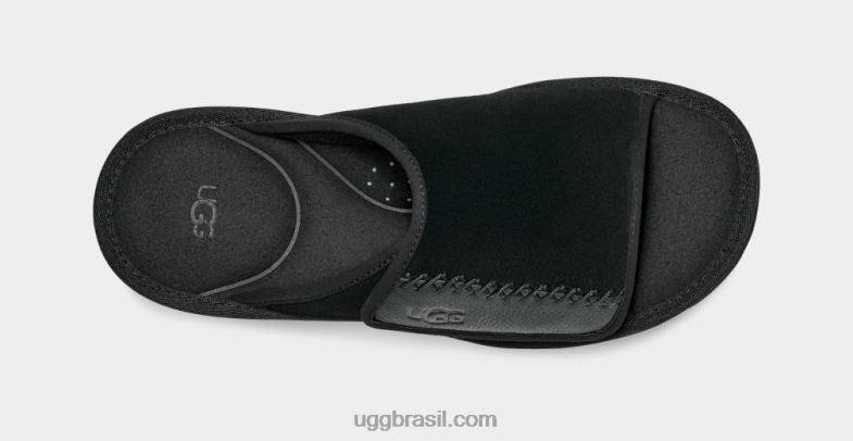 preto 4VTTD1455 UGG homens escorregador da costa dourada
