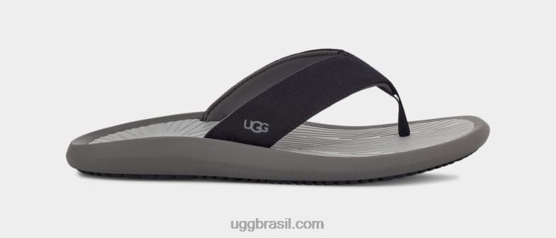preto 4VTTD1513 UGG homens brookside ii flip canvas
