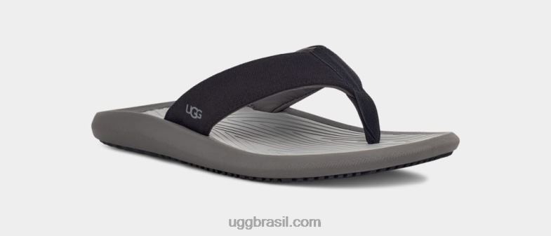 preto 4VTTD1513 UGG homens brookside ii flip canvas