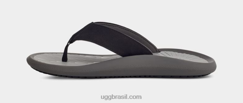 preto 4VTTD1513 UGG homens brookside ii flip canvas