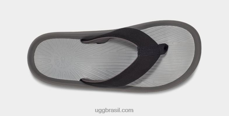 preto 4VTTD1513 UGG homens brookside ii flip canvas