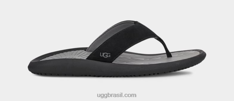 preto 4VTTD1569 UGG homens brookside ii flip camurça