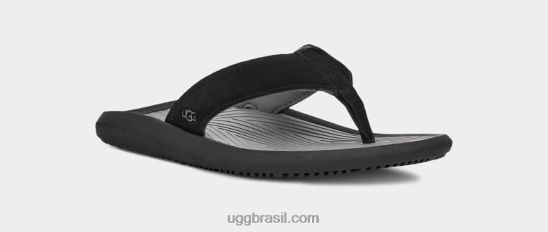 preto 4VTTD1569 UGG homens brookside ii flip camurça