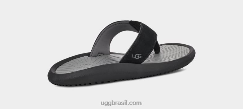 preto 4VTTD1569 UGG homens brookside ii flip camurça