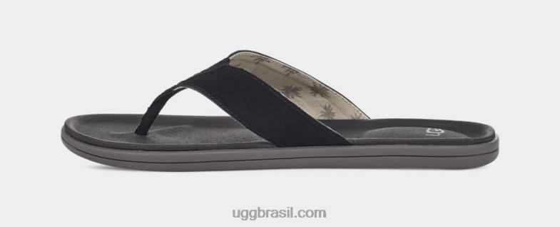 preto 4VTTD207 UGG homens brookside flip