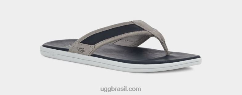 safira escura/selo 4VTTD1655 UGG homens flip à beira-mar
