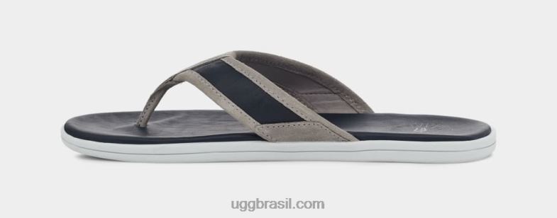 safira escura/selo 4VTTD1655 UGG homens flip à beira-mar