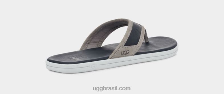 safira escura/selo 4VTTD1655 UGG homens flip à beira-mar