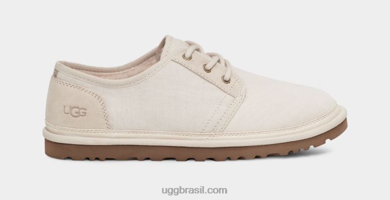 boné branco 4VTTD1575 UGG homens lona baixa neumel