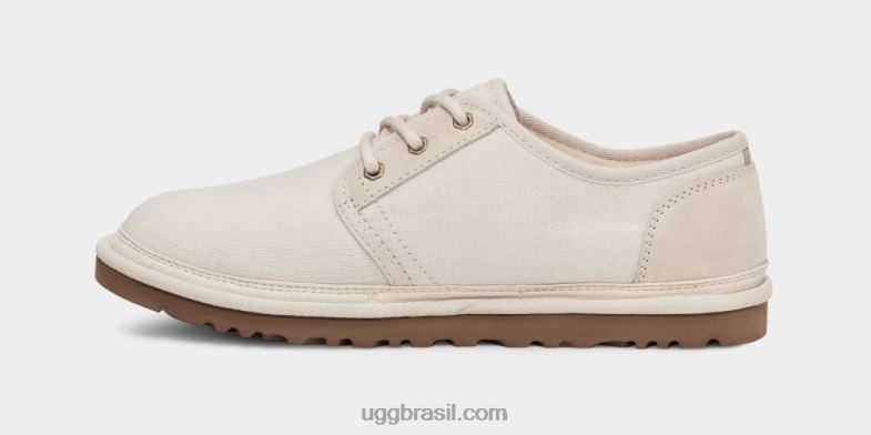 boné branco 4VTTD1575 UGG homens lona baixa neumel