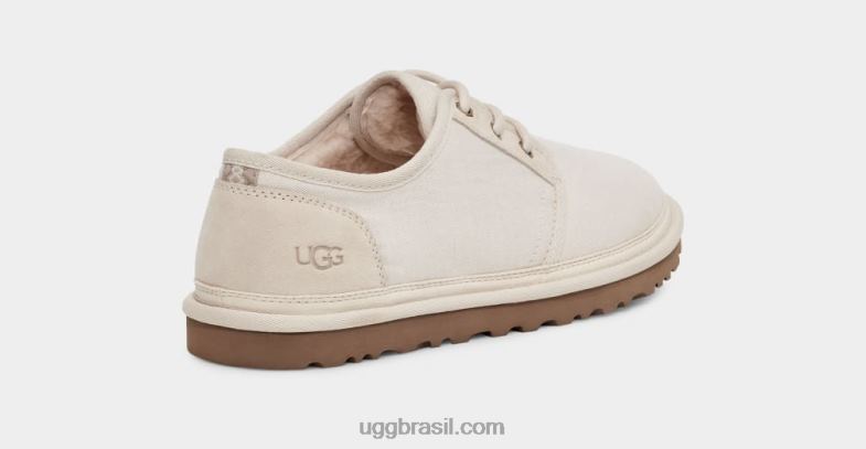 boné branco 4VTTD1575 UGG homens lona baixa neumel