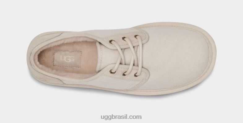 boné branco 4VTTD1575 UGG homens lona baixa neumel