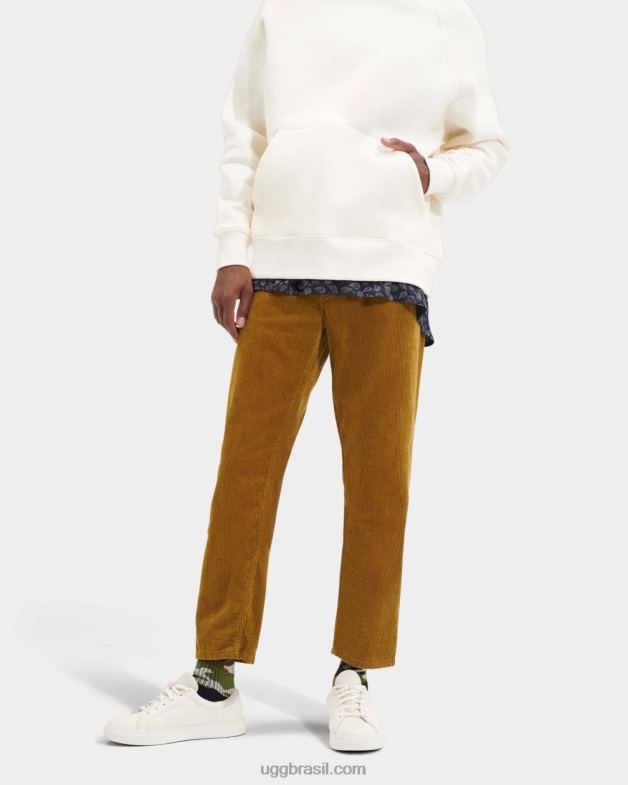 couro branco 4VTTD198 UGG homens baysider tempo baixo