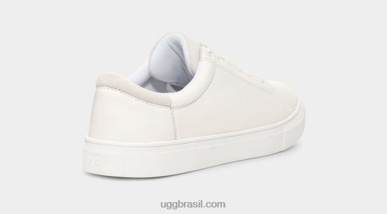 couro branco 4VTTD198 UGG homens baysider tempo baixo