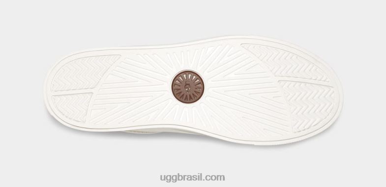 couro branco 4VTTD198 UGG homens baysider tempo baixo