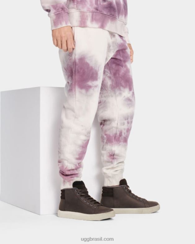 couro pardo 4VTTD2298 UGG homens Baysider tempo alto