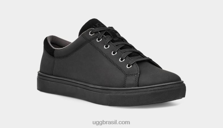 couro tnl preto 4VTTD2294 UGG homens baysider tempo baixo