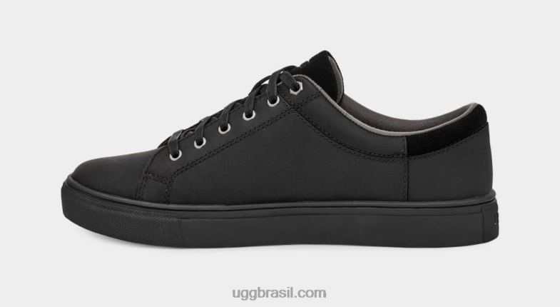 couro tnl preto 4VTTD2294 UGG homens baysider tempo baixo