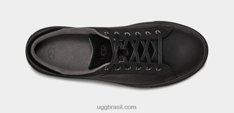 couro tnl preto 4VTTD2294 UGG homens baysider tempo baixo