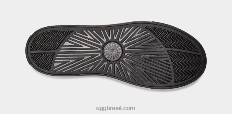 couro tnl preto 4VTTD2294 UGG homens baysider tempo baixo