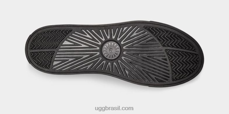 couro tnl preto 4VTTD2297 UGG homens Baysider tempo alto