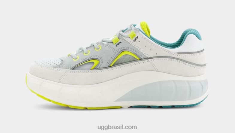 malha cinza/branca geleira 4VTTD1610 UGG homens oeste baixo