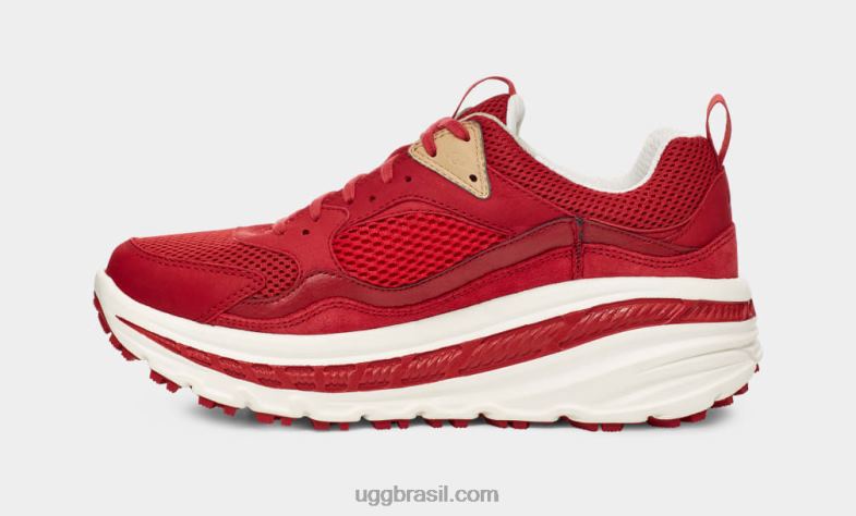 samba vermelho/branco 4VTTD1647 UGG homens ca805 x malha baixa