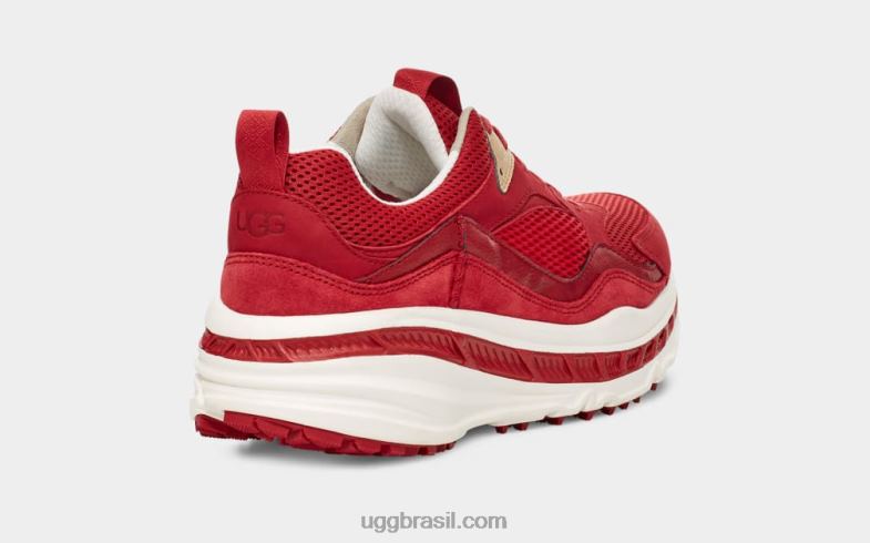 samba vermelho/branco 4VTTD1647 UGG homens ca805 x malha baixa