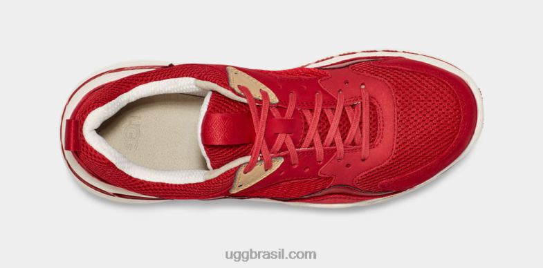 samba vermelho/branco 4VTTD1647 UGG homens ca805 x malha baixa