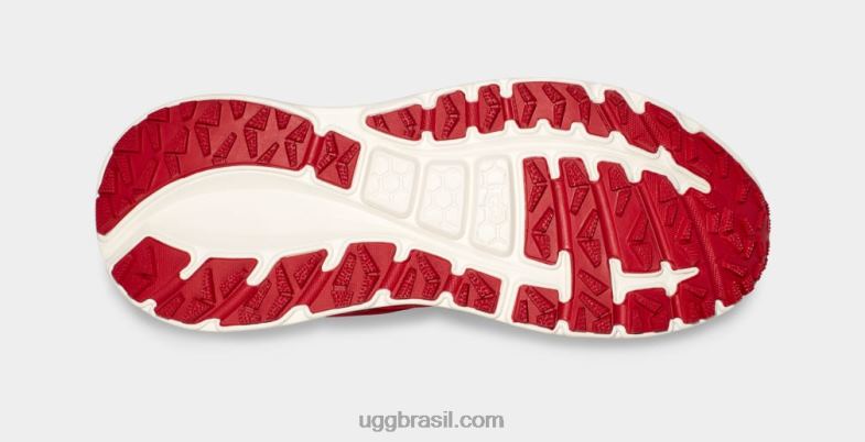 samba vermelho/branco 4VTTD1647 UGG homens ca805 x malha baixa
