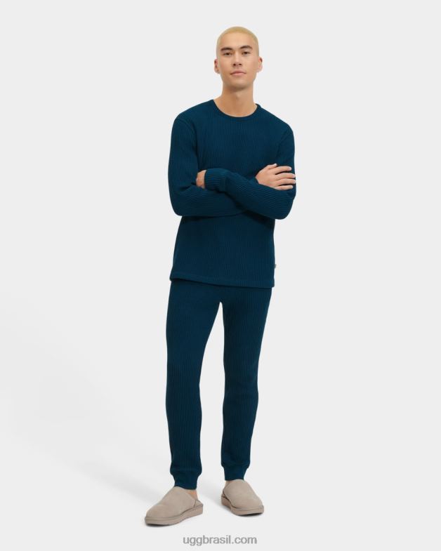 azul da meia noite 4VTTD1899 UGG homens luvas térmicas joggers