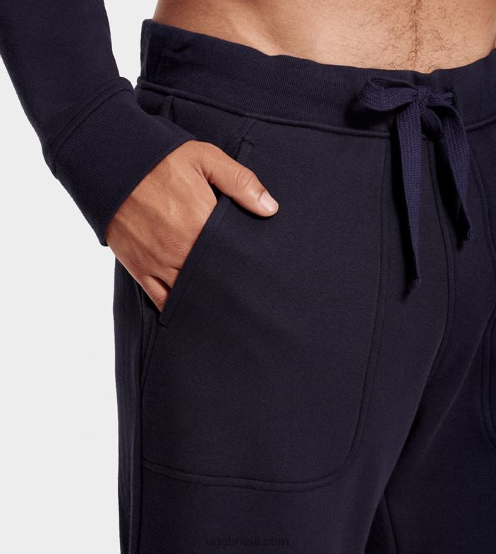 marinha 4VTTD2347 UGG homens calças de lã gifford