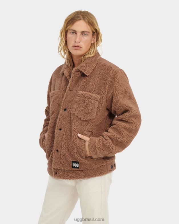 cabine 4VTTD273 UGG homens Jaqueta Trucker Janson Sherpa