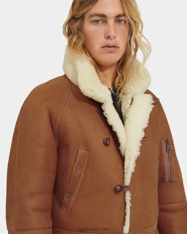 cabine 4VTTD291 UGG homens jaqueta tyrell shearling