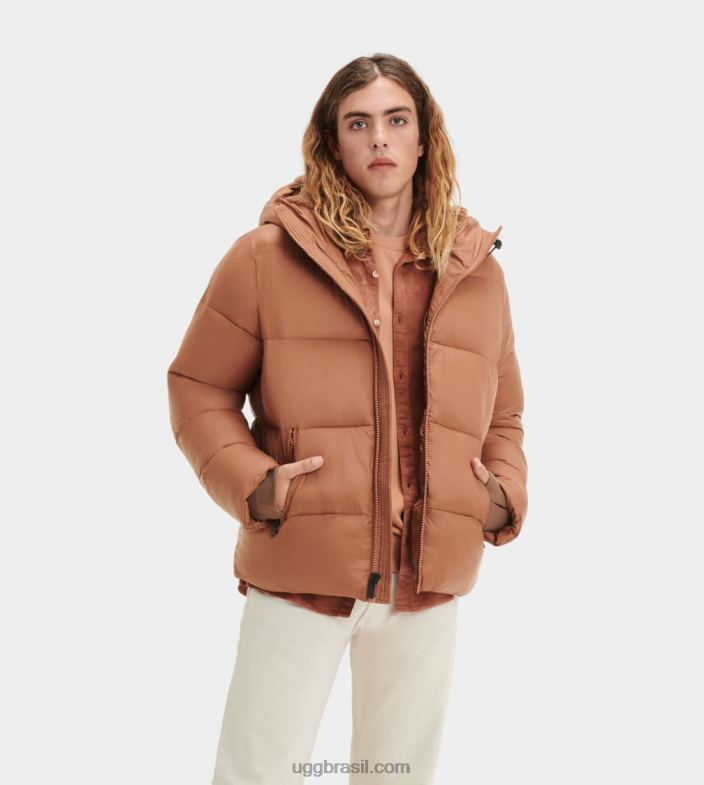 casca de cedro 4VTTD2203 UGG homens jaqueta puffer brayden