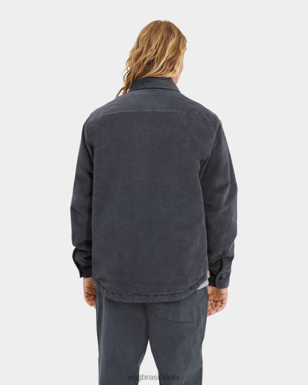 ciclone 4VTTD1868 UGG homens jaqueta de camisa de botão theodore